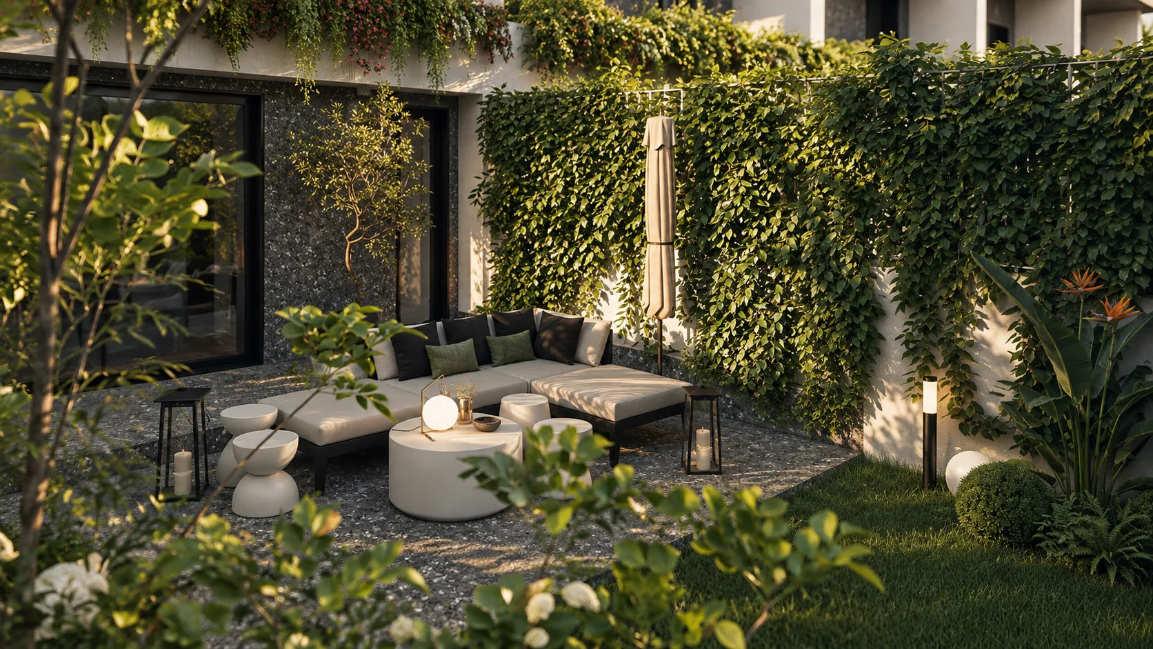Render del progetto residenziale