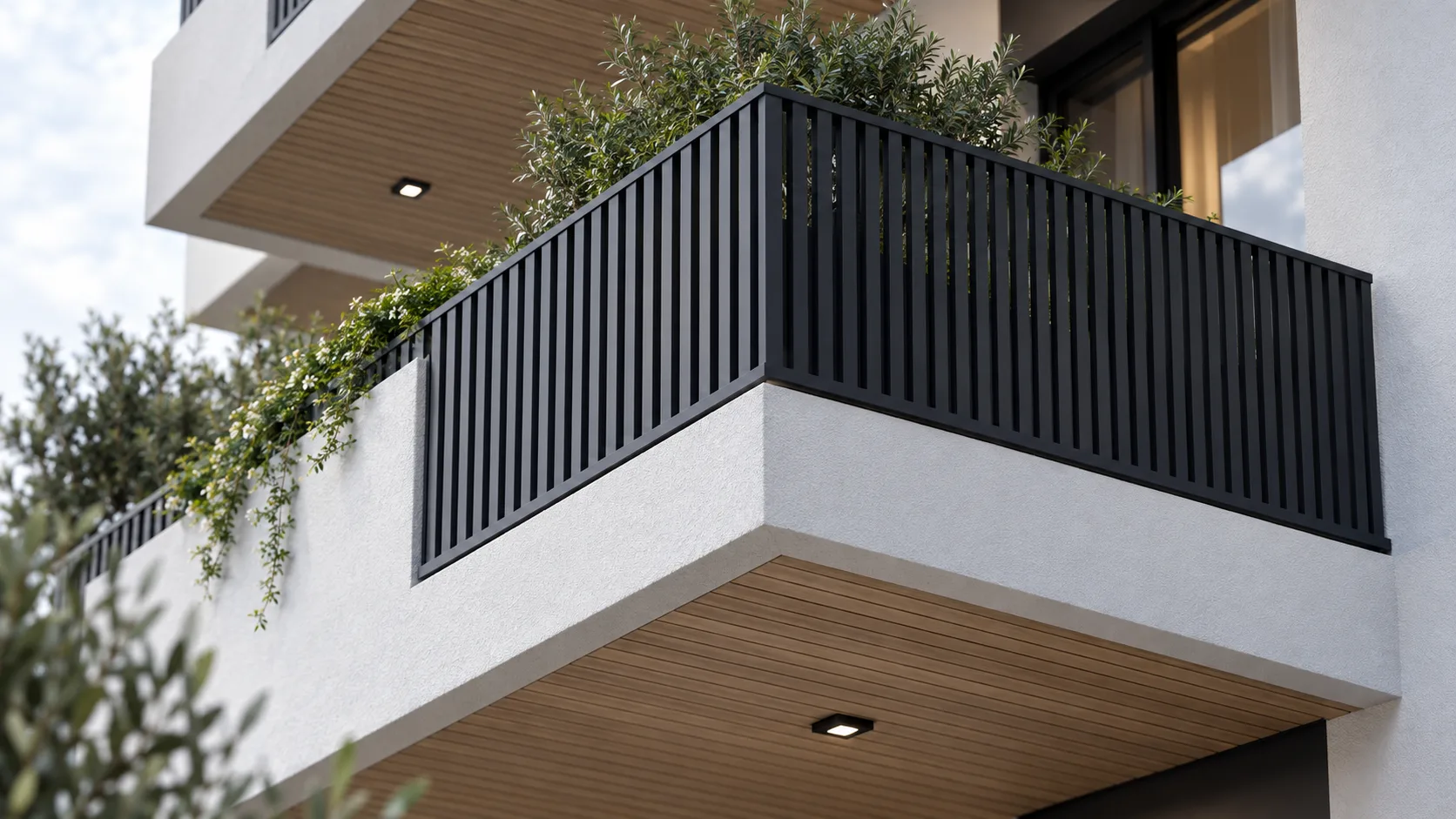 Render del progetto residenziale