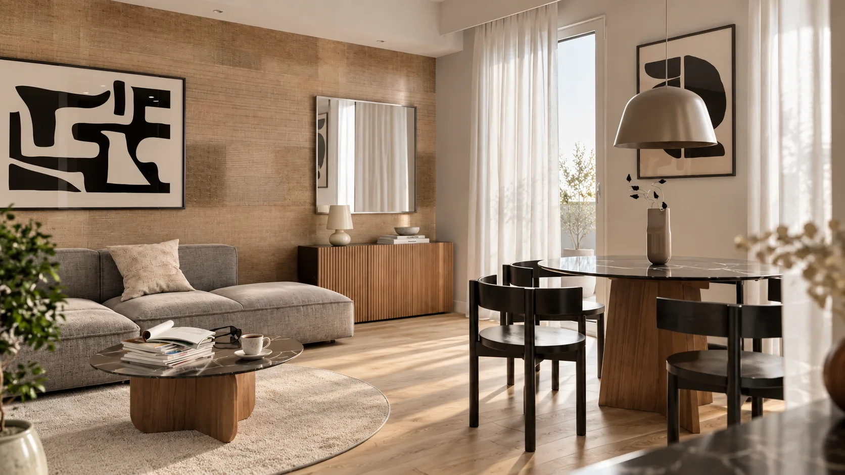 Render del progetto residenziale
