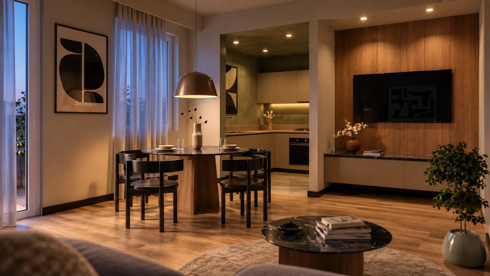 Render del progetto residenziale